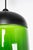 Glass Large Green White Glass Pendant Light from Peill and Putzler, Germany, 1970s For Sale - Image 7 of 12