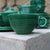 Ceramic Green Glazed Ceramic Coffee Service by Blanche Letalle, 1950s, Set of 27 For Sale - Image 7 of 18