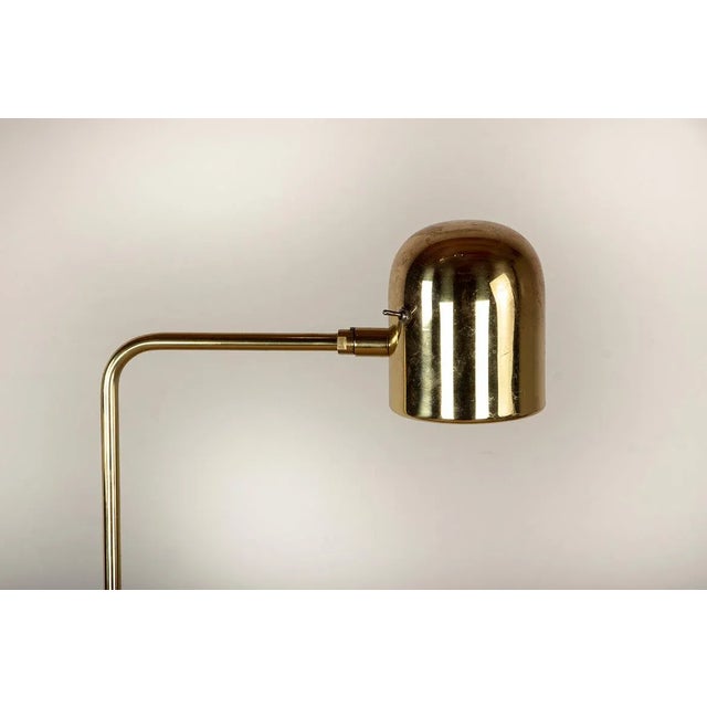 Swedish Brass Floor Lamp from Bergboms, 1960s For Sale - Image 3 of 13