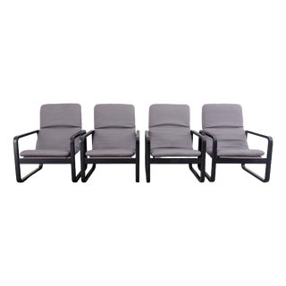 Mid-Century Modern Lounge Chairs from Wilkhahn, Set of 4 For Sale
