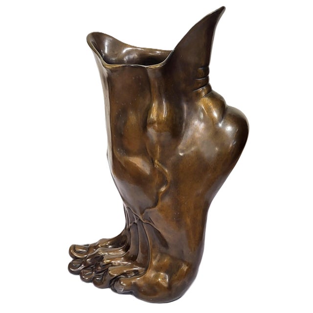 Monumental Modern Bronze Sculpture "Foot" by Adam Kurtzman 2/25 For Sale In New York - Image 6 of 17