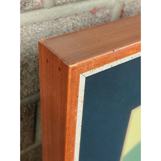 Framed Signed Osvaldo Gutiérrez "Untitled" Mix Media For Sale - Image 9 of 11