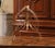 Metal Mid-Century French Brass Swan Magazine Rack Attributed to Maison Jansen For Sale - Image 7 of 8