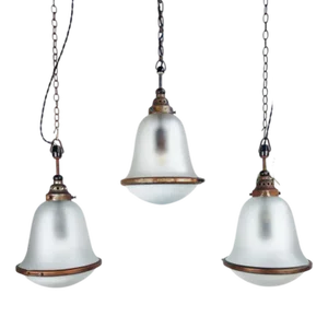 Antique 2-Tone Pendant Light by Körting & Mathiesen for Kandem Leuchten