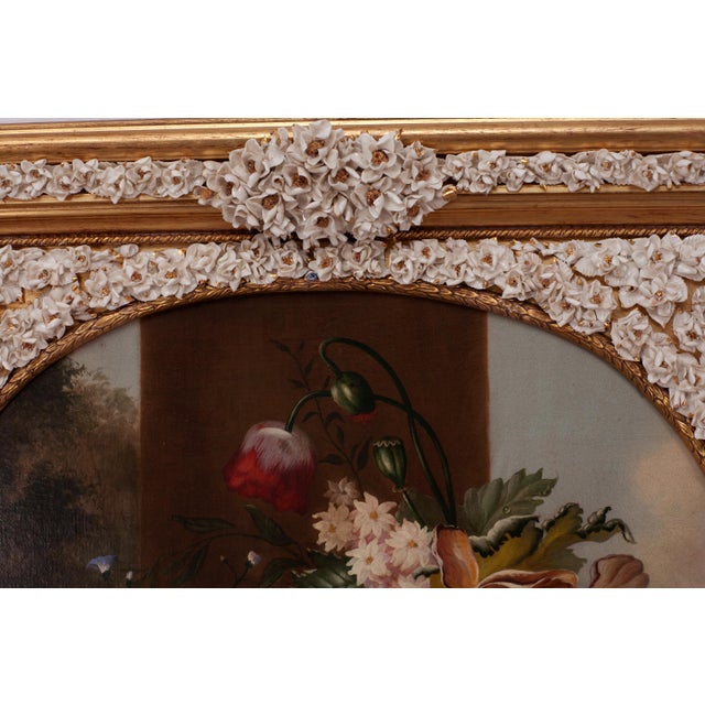 Carlo De Tommasi, Flowers, 2018, Oil on Canvas, Framed For Sale - Image 4 of 9