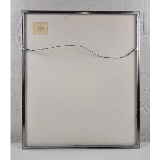 Robert E. Krause (August 10, 1934 - April 29, 2021) Signed "R. Krause 14, Oct. 1980" This piece is titled "Milestones Of A...