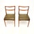 1960s Danish Teak and Leather Chairs by Henry Klein for Bramin, 1960s, Set of 2 For Sale - Image 5 of 11