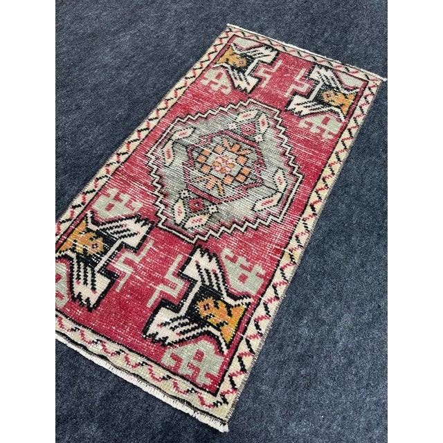 Early 21st Century Turkish Yastik Rug 1'7" x 3' For Sale - Image 5 of 5