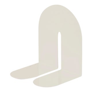 Large Tortuga Dumbo Bookend, Alpine in Cool White For Sale
