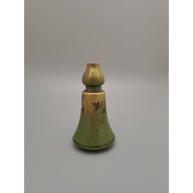 Ceramic Art Deco Bud Vase by Montieres, 1910s For Sale - Image 7 of 9