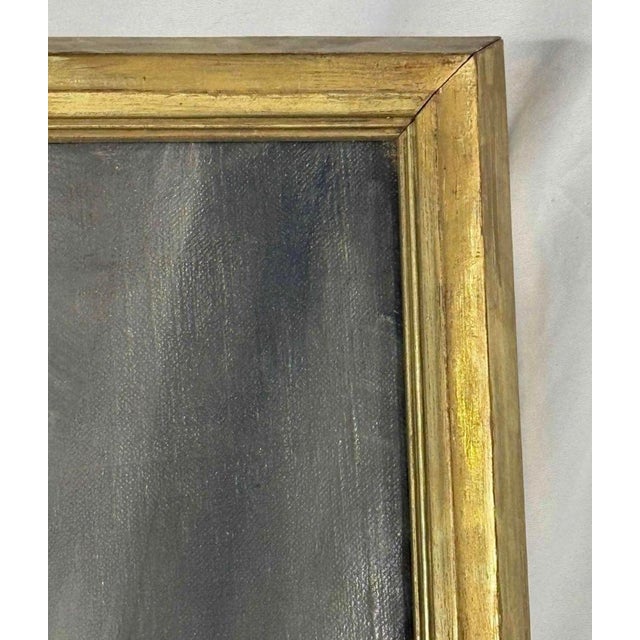 The American School C. 1930 Amy Londoner "Blonde Girl" Oil Painting — Stellar New York City Provenance For Sale - Image 3 of 8