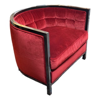 Laura Kirar by Baker Furniture Archetype Tub Chair For Sale