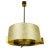 Mid-Century Brass Chandelier from Kaiser, 1960s For Sale - Image 12 of 12