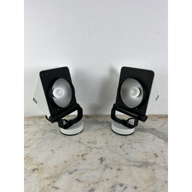 Vintage Adjustable Wall Lamps, Italy, 1970s, Set of 2 For Sale - Image 4 of 10