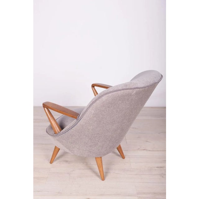 Set of Model 345 Armchairs by J. Jędrychowicz & K. Racinowski for Poznan Furniture Factory, 1950s For Sale - Image 12 of 18