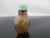 Antique Chinese Shadow Agate Green Jade Stopper Snuff Bottle For Sale - Image 4 of 9