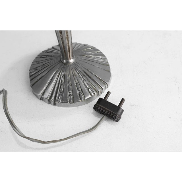 Art Nouveau Table Lamp by Muller Frères for Hettier & Vincent, France, 1910s For Sale - Image 13 of 14