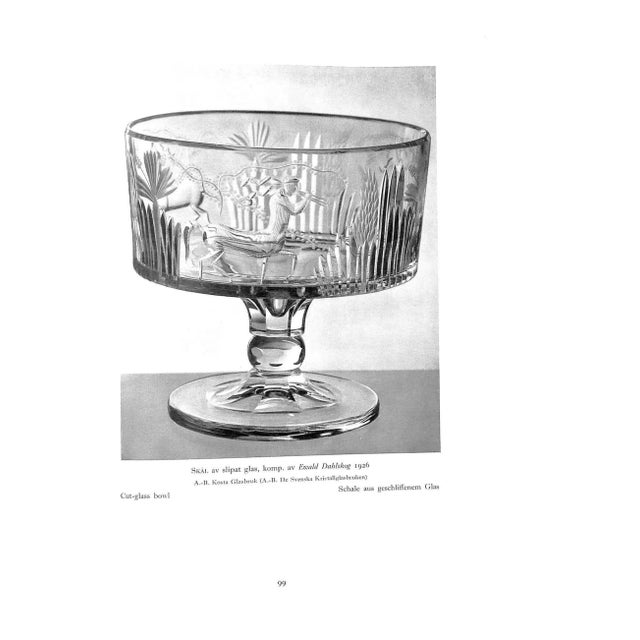 Paper "Modern Swedish Arts and Crafts in Pictures" 1931 Wollin, Dr. Nils G. For Sale - Image 7 of 12