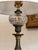 Glass Early 19th Century French Empire Lamps With Cut Glass Fonts - Pair For Sale - Image 7 of 12