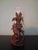 Antique Black Forest Vase Holder Fox with Crystal Vase, 1920s For Sale - Image 4 of 6