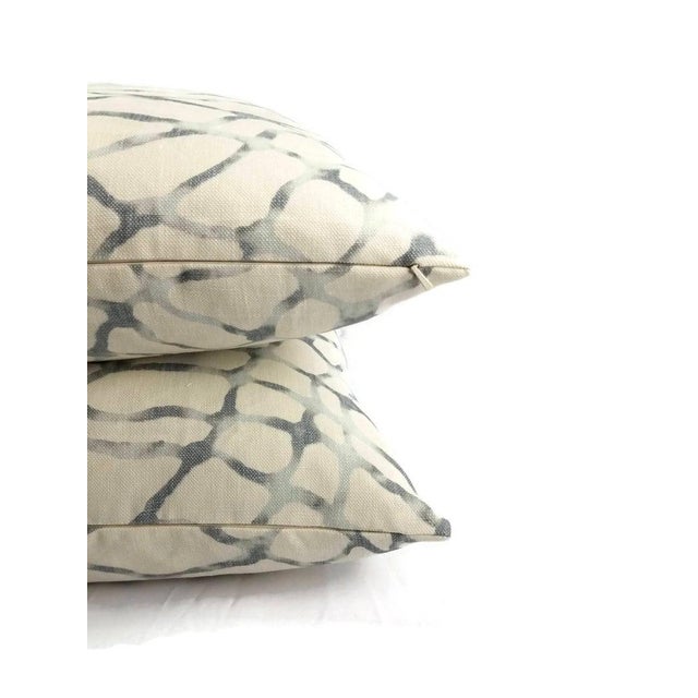 Not Yet Made - Made To Order Kravet Jeffrey Alan Waterpolo in the Color Stone Pillow Cover For Sale - Image 5 of 6