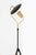 Metal Scandinavian Modern Floor Lamp in Brass and Lacquer, 1950s For Sale - Image 7 of 12