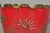 Mid 20th Century Italian Chinoiserie Hand Painted Oriental Red Tole Metal Wastebasket Trashcan For Sale - Image 4 of 18