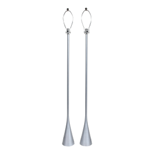 Pascal Mourgue for Ligne-Roset Cast Aluminum Reading Floor Lamps, 1980's - A Pair