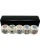 Mid-Century Modern Vintage Asprey London Set 5 Dice Black Leather Case For Sale - Image 3 of 11