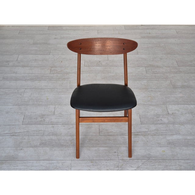 Mid-Century Modern Danish Dining Chairs in Bent Teak Wood from Farstrup Møbler, 1960s, Set of 4 For Sale - Image 3 of 17