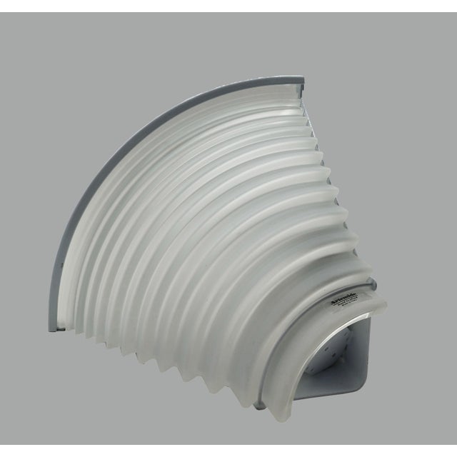 Artemide Vintage Italian Wall Lamps by Angelo Mangiarotti for Artemide, 1980s, Set of 2 For Sale - Image 4 of 11