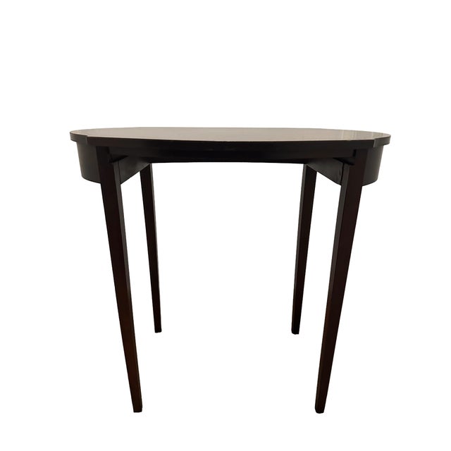 1940s Early 20th Century Mahogany Nest of Three Tables by Mersman Furniture For Sale - Image 5 of 10