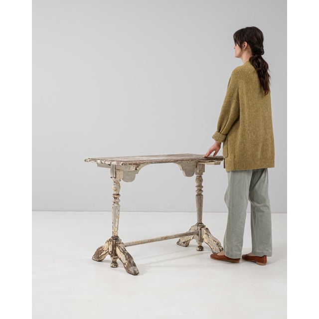 French Provincial 1900s French Bistro Table For Sale - Image 3 of 18