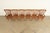 Late 20th Century Stickley Style American Colonial Solid Oak Spindle Back Windsor Dining Chairs, Set of Six For Sale - Image 5 of 15