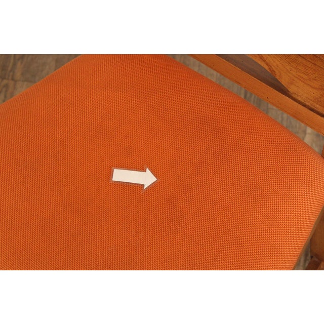 Young Manufacturing Mid Century Modern Walnut Dining Side Chair For Sale - Image 11 of 12