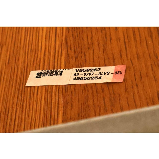 Stickley Mission Collection Oak Double Pedestal Dining Table For Sale - Image 16 of 18