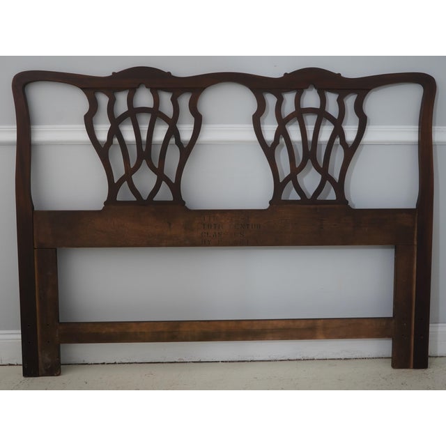 Age: Approx: 30 Years Old Details: Mahogany Queen Or Full Size Fine Carved Details High Quality Construction 18th C....