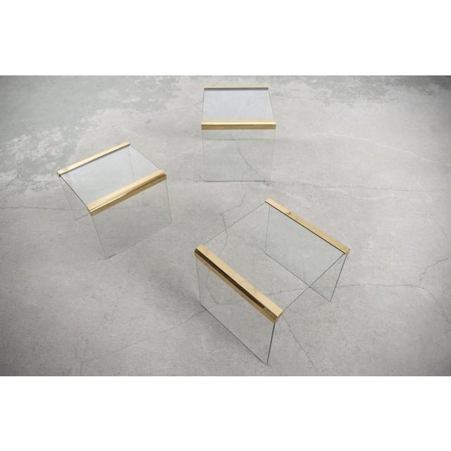 Side Tables for Leon Rosen, 1970s, Set of 3 For Sale - Image 9 of 18