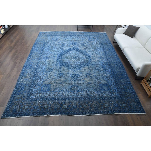 Vintage Persian Hand-Knotted area rug is a semi-antique vintage area rug. The '70s Eastern region of Anatolian's unique...