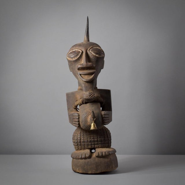 Metal Early 20th Century Songye Nkishi Power Figure For Sale - Image 7 of 15