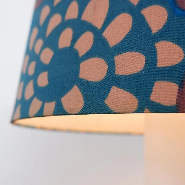 Blue Table Lamp by Uno & Östen Kristiansson for Luxus For Sale - Image 8 of 11