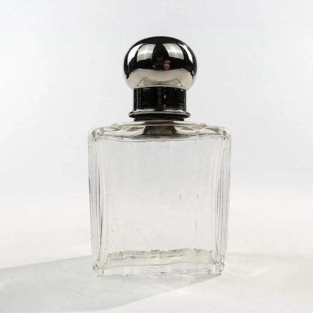 Art Deco Crystal Flask, France, 1930s For Sale - Image 13 of 13