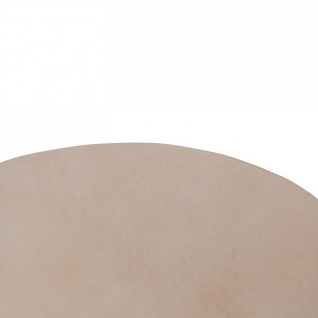 PK33 Stool in Leather by by Poul Kjærholm, 2017 For Sale - Image 5 of 10