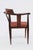 Early 20th Century French 1900s Mahogany Corner Child Chair with Crossbanding and Tapered Legs For Sale - Image 5 of 9
