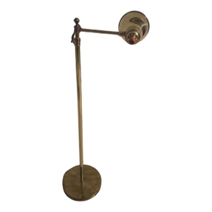Mid 20th Century Stiffel Brass Swivel Arm Floor Lamp
