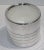 Christofle Lidded Ice Bucket Silver Plate & Brass Vintage Art Deco style from a Palm Beach estate
