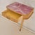 1950s Italian Wall-Mounted Nightstand with Pink Glass Top, 1950s For Sale - Image 5 of 12