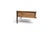 2000 - 2009 Industrial Coffee Table in Wood and Metal with Drawer, 1990s For Sale - Image 5 of 6