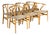 Carl Hansen & Søn Wegner Wishbone Dining Chairs Set of 6 Beech Danish Mid-Century Modern For Sale