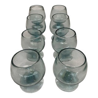 Vintage Clear Brandy Glasses - Set of 12 For Sale